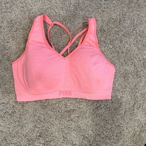 PINK Victoria's Secret Strappy Pink Sports Bra